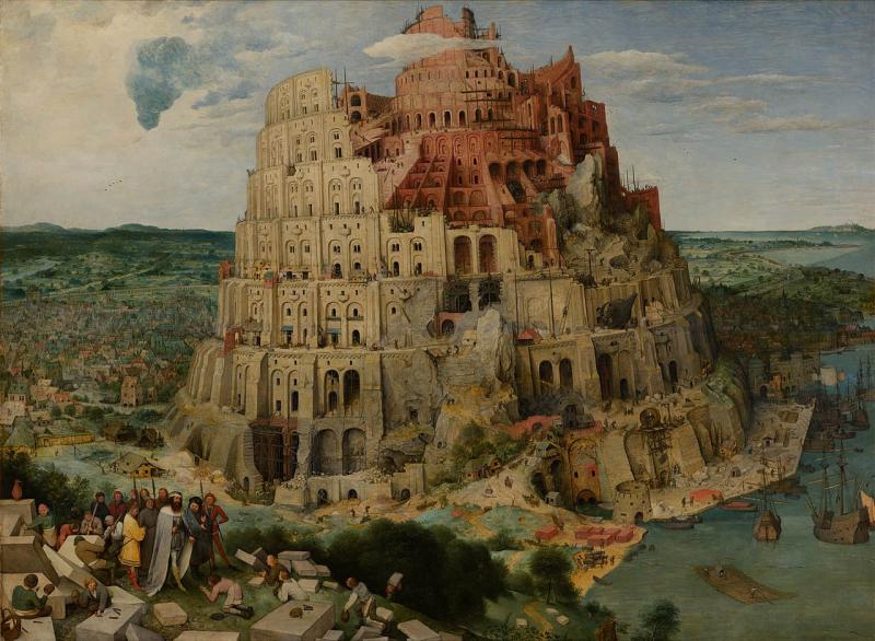 Bruegel's Tower of Babel painting